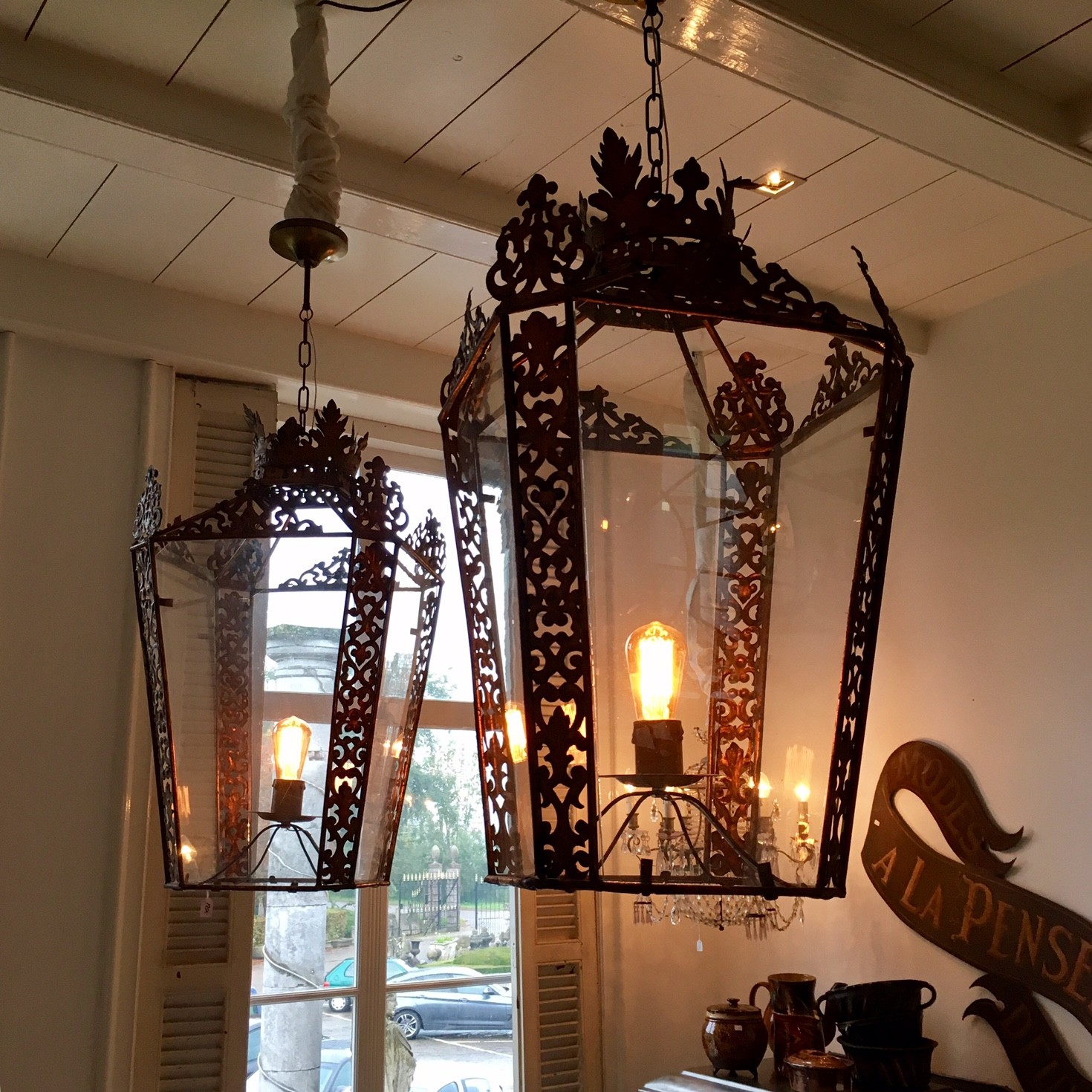 dekorative große Laternen - Kronleuchter und Pendelleuchten