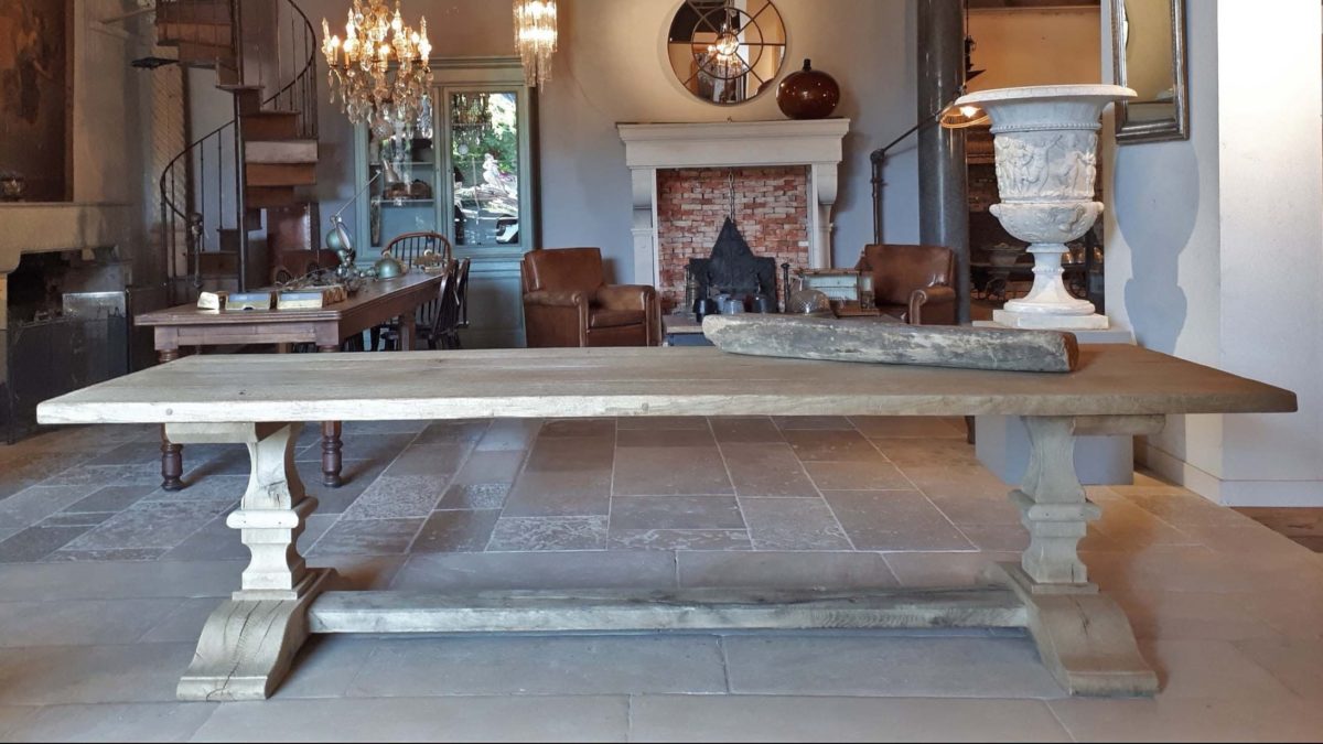 Klostertisch aus alter Eiche - Piet Jonker