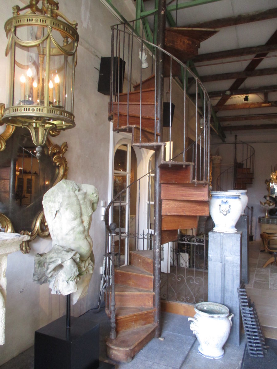 Antike eiche Gilardi Wendeltreppe - Piet Jonker