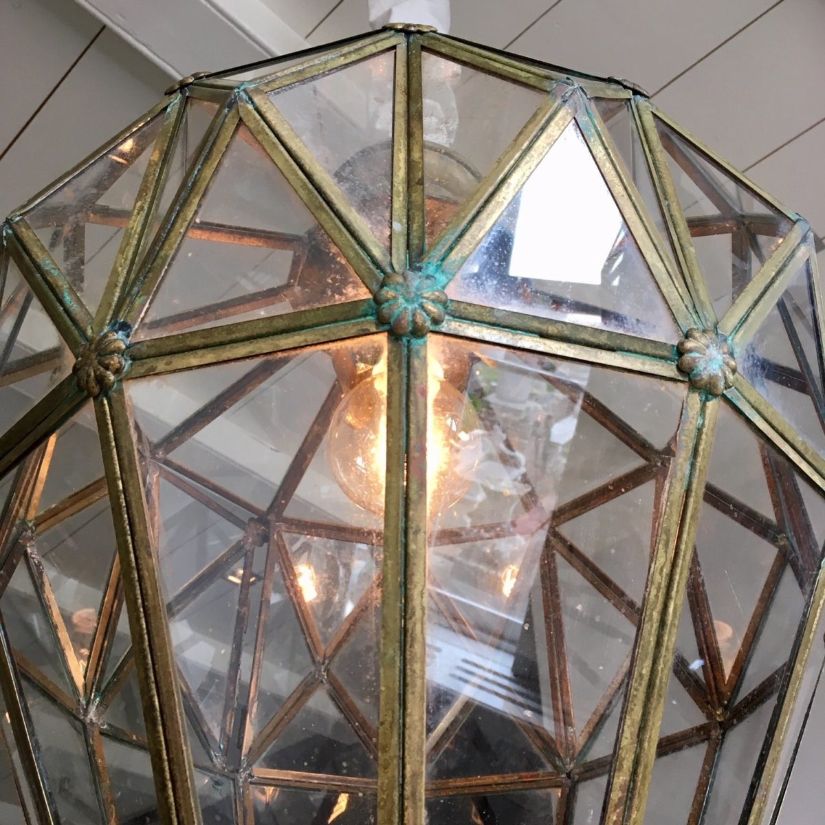 Zwei große dekorative Laternen - Piet Jonker