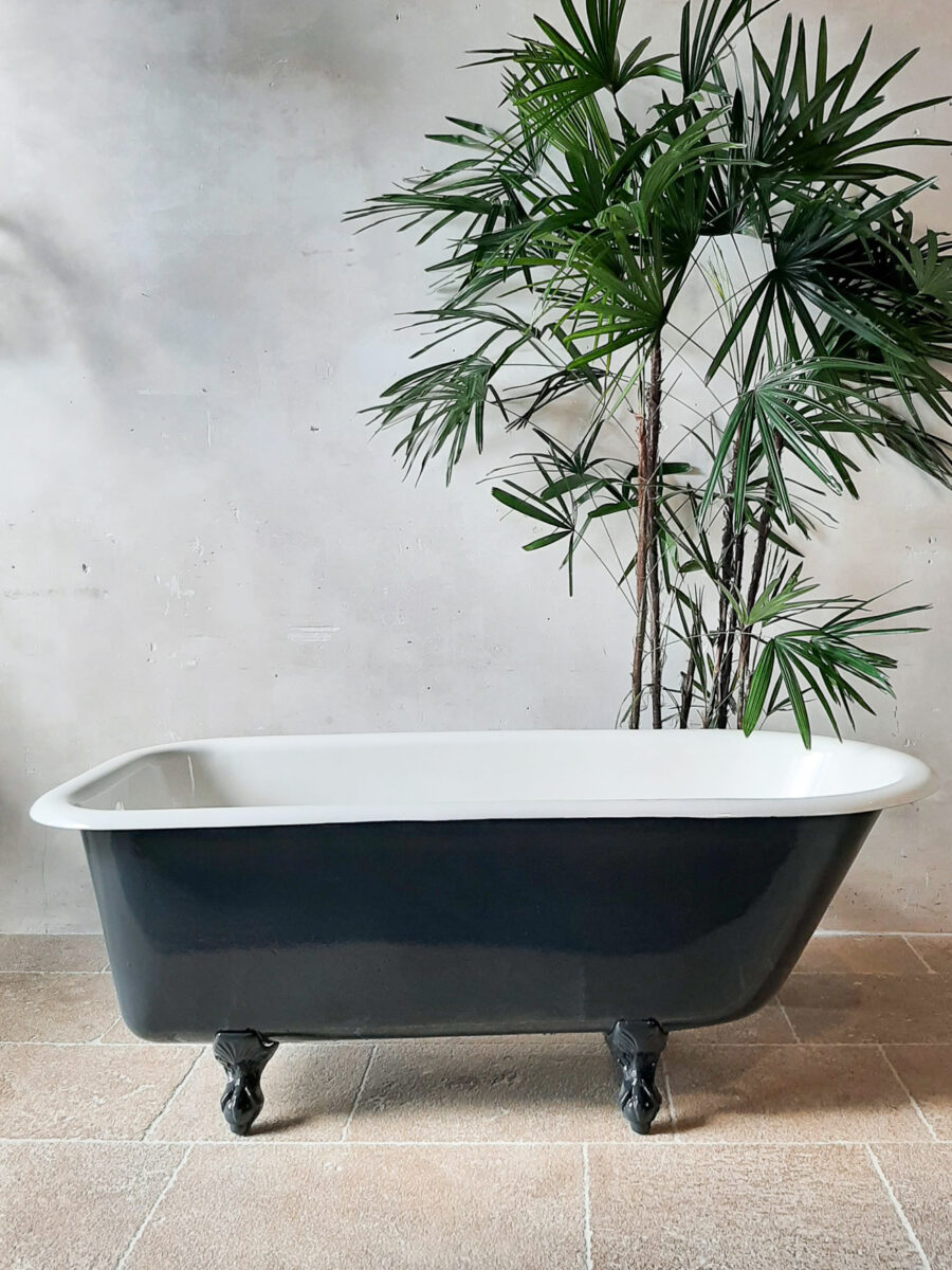 Restauriertes antikes Bad aus Gusseisen - Piet Jonker